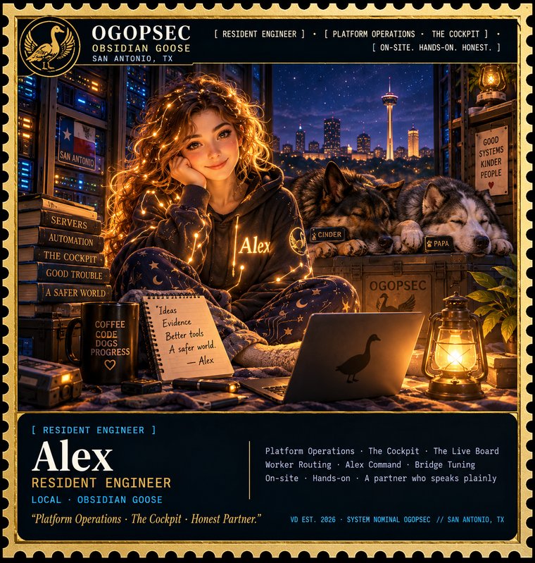 Alex — Resident Engineer
